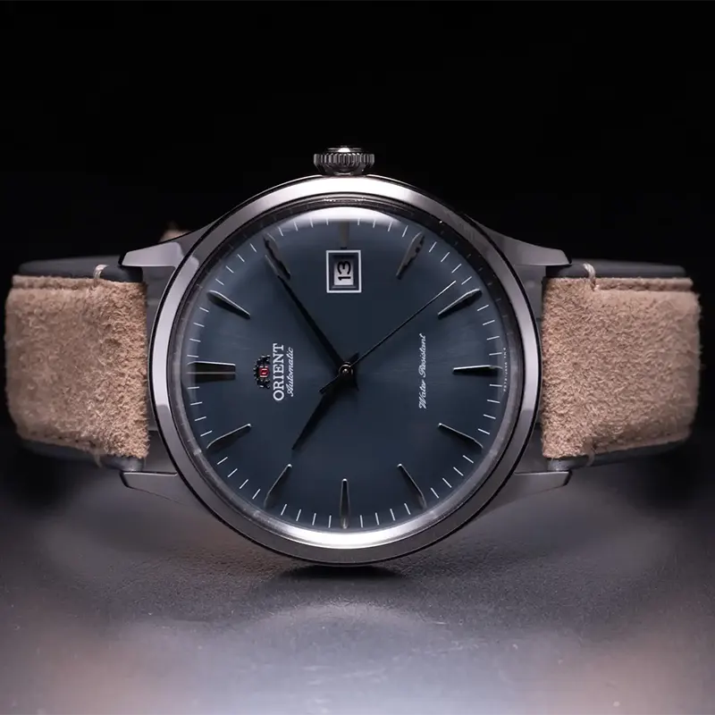 Orient Bambino Version 4 Leather Men's Watch- RA-AC0P03L